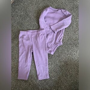 Carter's Purple Kids Matching Set